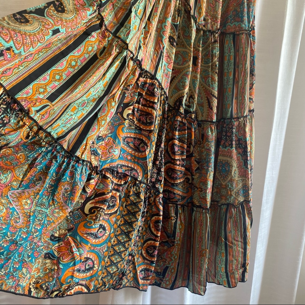 Karma Highway sundress. Worn once. One size fits all. Adjustable straps